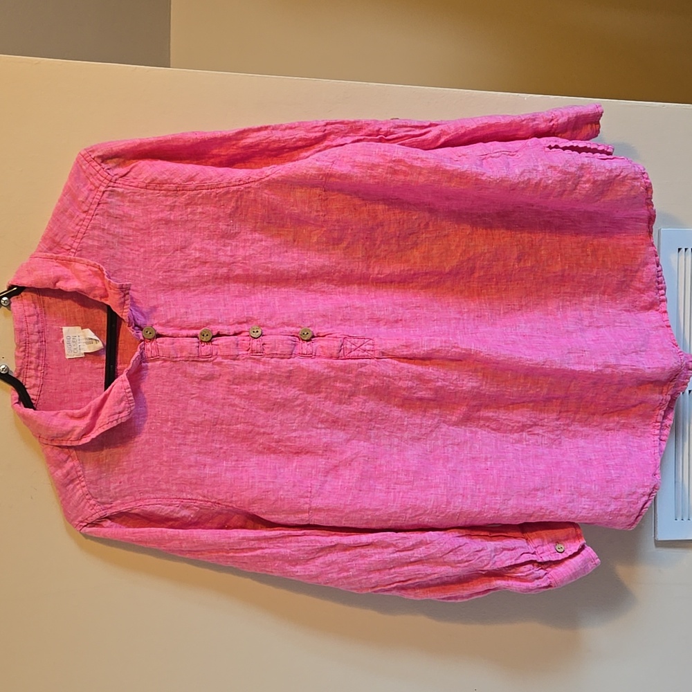 Sigrid Olsen Linen Blouse